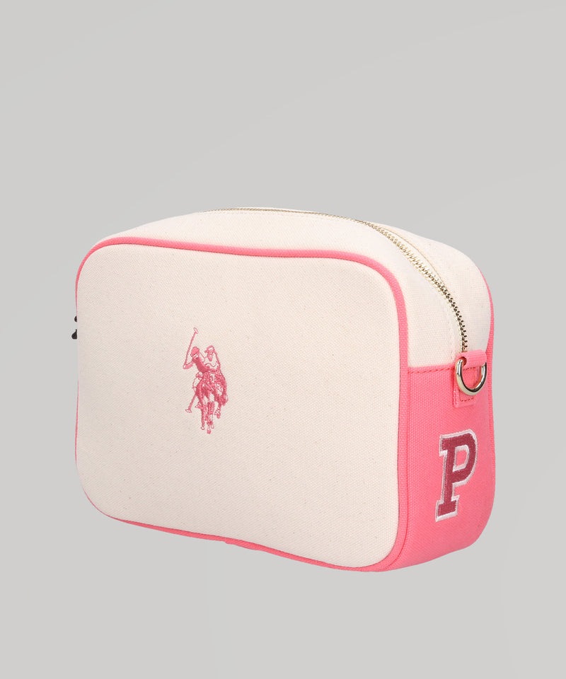P logo canvas shoulder bag Pロゴ キャンバス ショルダーバッグ USPA-2673