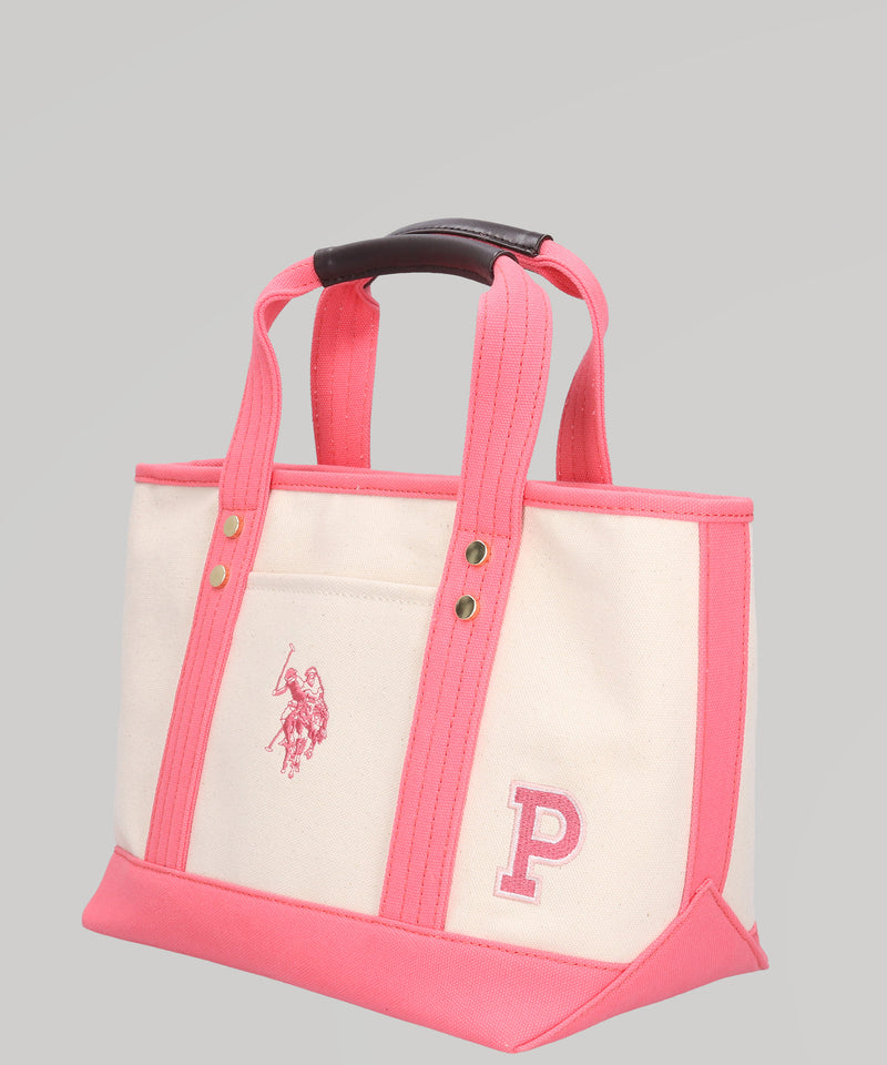 P logo canvas tote bag Pロゴ キャンバストートバッグ USPA-2674