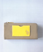 L Zip Color pocket wallet USPA- 2687