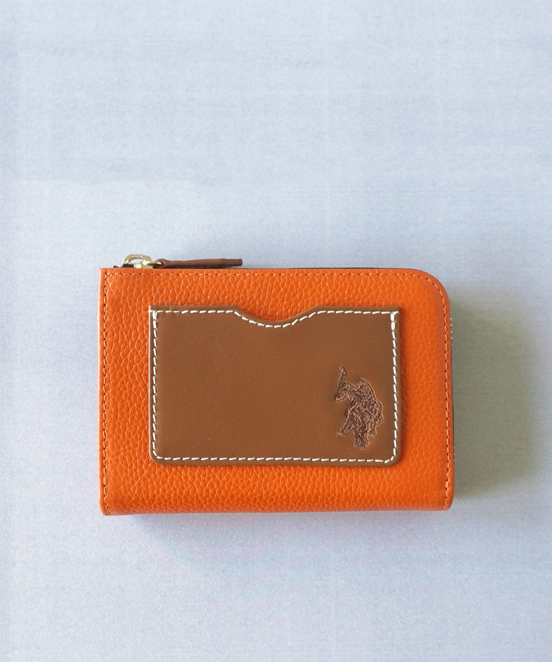 L Zip Color pocket mini wallet USPA- 2688