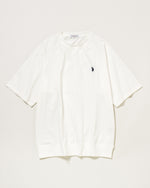 【24夏新作】Crew short sleeve T-shirt　ショートスリーブクルーTシャツ　 ダブルホースマン刺繍　PLM42200