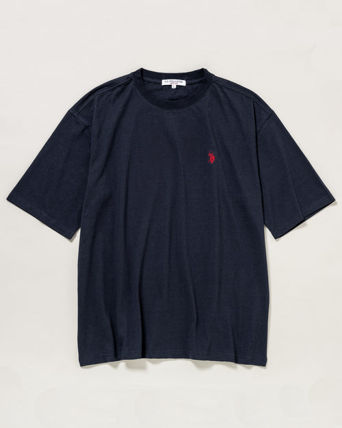 【24夏新作】Crew Long sleeve T-shirt　ロングスリーブクルーTシャツ　 ダブルホースマン刺繍　PLM42201