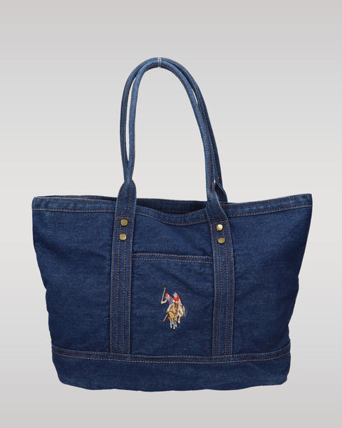 Washed Cotton Tote bag M USPA-2643 – U.S. POLO ASSN. 公式